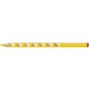 Ergonomischer Buntstift für Rechtshänder - STABILO EASYcolors - 12er Pack mit Spitzer - mit 12 verschiedenen Farben