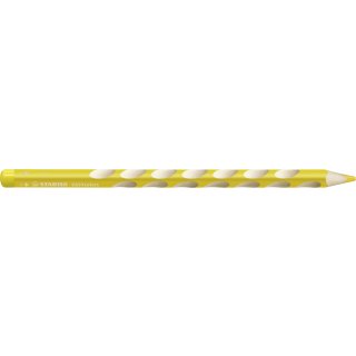 Ergonomischer Buntstift f&uuml;r Linksh&auml;nder - STABILO EASYcolors - Einzelstift - gelb