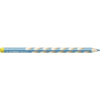Ergonomischer Buntstift für Linkshänder - STABILO EASYcolors - Einzelstift - himmelblau
