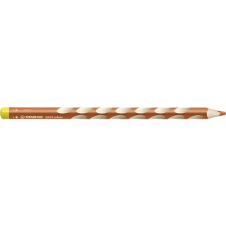 Ergonomischer Buntstift für Linkshänder - STABILO EASYcolors - Einzelstift - orange
