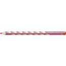 Ergonomischer Buntstift f&uuml;r Rechtsh&auml;nder - STABILO EASYcolors - Einzelstift - rosa