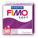 Modelliermasse Fimo soft purpur