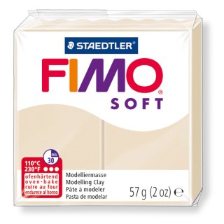 Modelliermasse Fimo soft sahara