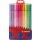 Premium-Filzstift - STABILO Pen 68 ColorParade - 20er Tischset in rot/blau - mit 20 verschiedenen Farben und Hängelasche