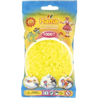 HAMA 207-34 - Perlen neon-gelb, 1000 Stück