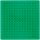 Hama Perlen 220-42 - Stiftplatte, kleines Viereck, farbig: grün