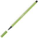 Premium-Filzstift - STABILO Pen 68 - Einzelstift - hellgrün