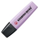 Textmarker - STABILO BOSS ORIGINAL Pastel - 4er Pack - Hauch von Minzgr&uuml;n, rosiges Rouge, Schimmer von Lila, zartes T&uuml;rkis