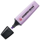 Textmarker - STABILO BOSS ORIGINAL Pastel - 4er Pack - Hauch von Minzgr&uuml;n, rosiges Rouge, Schimmer von Lila, zartes T&uuml;rkis
