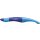 Ergonomischer Tintenroller f&uuml;r Linksh&auml;nder - STABILO EASYoriginal in dunkelblau/hellblau -Einzelstift - Schreibfarbe blau (l&ouml;schbar) - inklusive Patrone