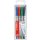 Folienstift - STABILO OHPen universal - wasserl&ouml;slich superfein - 4er Pack - gr&uuml;n, rot, blau, schwarz