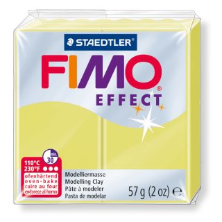 Modeliermasse Fimo effect zitrin