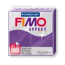 Mod.masse Fimo effect lila glitter