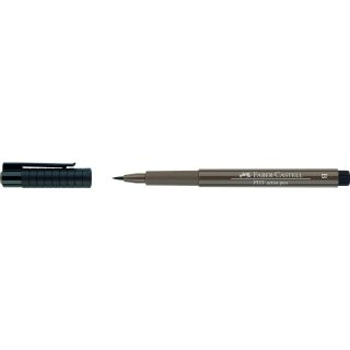 10 x Faber Castell Tuschestift Pitt Artist Pen Spitze: Brush walnussbraun