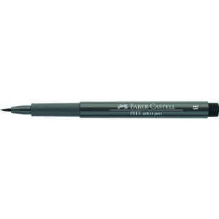 10 x Faber Castell Tuschestift Pitt Artist Pen Spitze: Brush warmgrau V