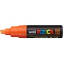 Marker UNI POSCA PC-8K neon orange