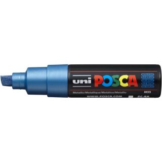 Marker UNI POSCA PC-8K blau metallic