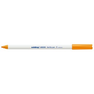 e-4600 textile pen orange