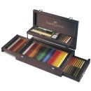 Faber-Castell 110086 - Art & Graphic Collection Holzkoffer