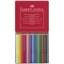 Faber Castell 112423 - Farbstifte Colour GRIP 2001, 24er Metalletui (2er Pack)