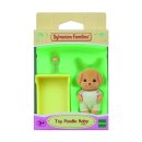 Sylvanian Families 5260 - Toy-Pudel Baby, Mini puppe