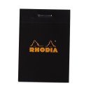 CLF Rhodia Block 52x75 60Bl kariert sw