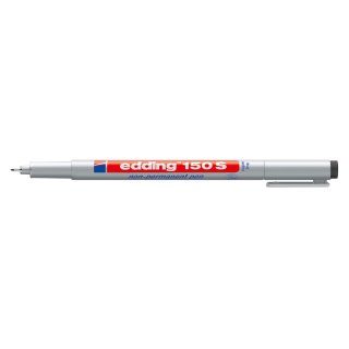 e-150 S non-permanent pen schwarz