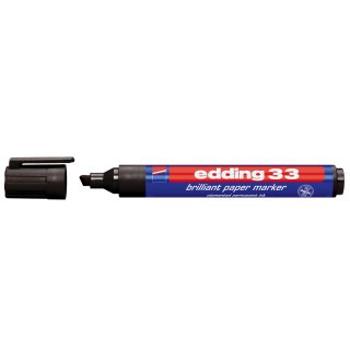 e-33 brilliant paper marker A5 schwarz