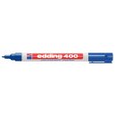 e-400 permanent marker blau