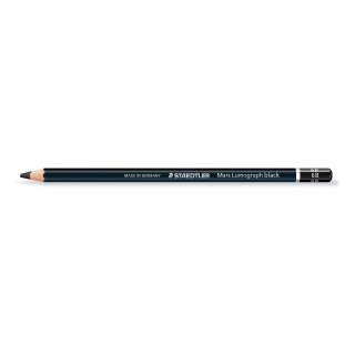 Bleistift Lumo. black 6B  100% PEFC