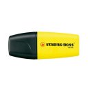 Textmarker - STABILO BOSS MINI - 3er Pack - gelb