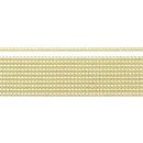 WachsPerlstreifen 2mm 20cm Gold 11er Knorr Prandell