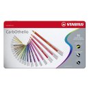 Pastellkreidestift - STABILO CarbOthello - 60er Metalletui - mit 60 verschiedenen Farben