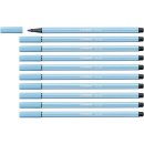 STABILO Pen 68 Fasermaler 10 Stück azurblau