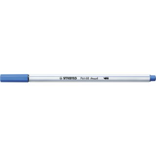 STABILO Pen 68 brush dunkelblau