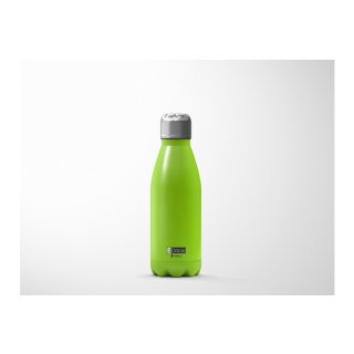 i Drink Trinkflache grün -Doppelwandig Vakuum isolierte Trinkflasche aus Edelstahl 350ml