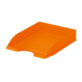 Durable 1701672909 Briefablageschale Basic, 1 Stück opak/orange