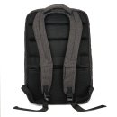 Ars Una Studio Schulrucksack dunkelgrau melliert als Schultasche oder Rucksack verwendbar