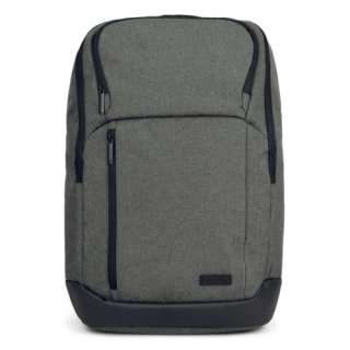 Ars Una Studio schöner Schulrucksack grau als Schultasche oder Rucksack verwendbar