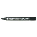 PILOT Marker 100 permanent 1mm schwarz SCA-100-B