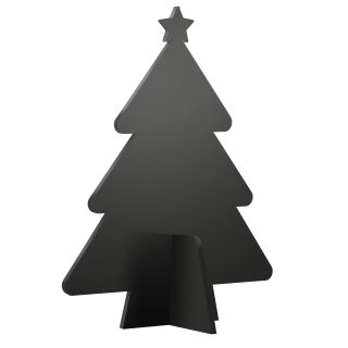 3D Kreidetafel Weihnachtsbaum