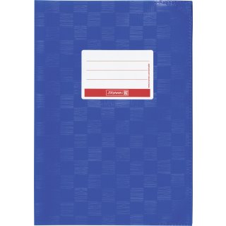 Buch-, Heftumschlag, A4, 21,5 x 30,7 cm, enzianblau