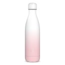 Ars Una Trinkflasche 500ml Weiß/Rosa