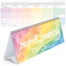Tischkalender 2022 [Rainbow] mit Aufsteller